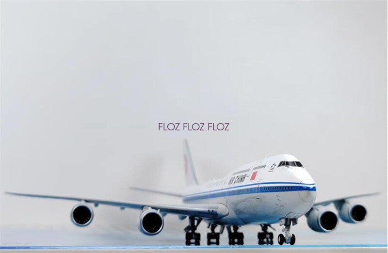 for YY Wings for AIR CHINA for Boeing B747-8i B-2481 1:400 Plane Pre-built Model