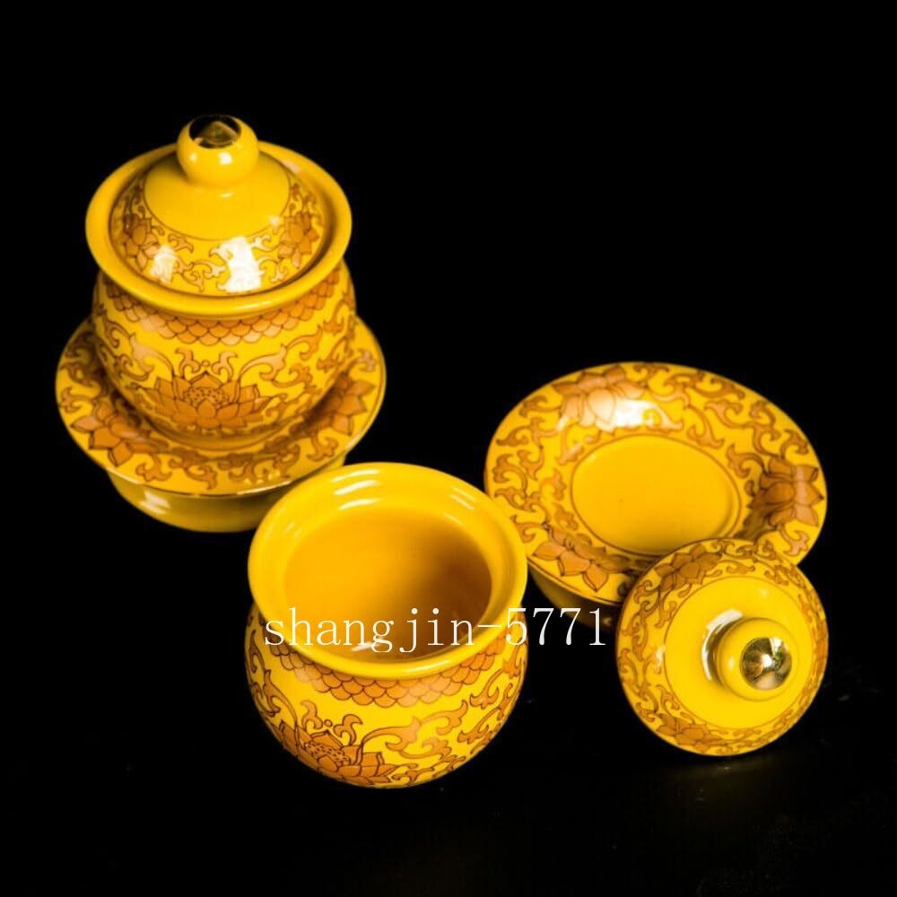 1pc 14cm Buddhist Buddha Supply Cup Lotus Water Purification Water Cup Holy Cup