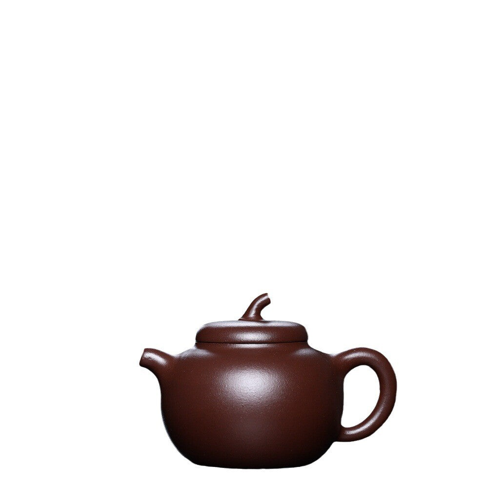 6.8oz Chinese Kungfu Tea Pot With Certificate Paper Marked Real Yixing Zisha Pot