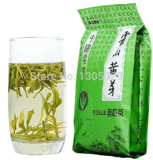 250g Early Spring Top Grade Yellow Tea Silver Needle, huoshan huangya Green Tea