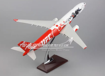 40CM Air Asia AIRBUS A330 Passenger Airplane Plane Resin Aircrarft Model