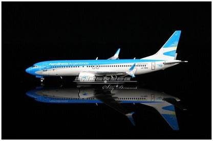 1:400 JC Wings Aerolíneas Argentinas BOEING 737 MAX 8 Airplane Diecast Model