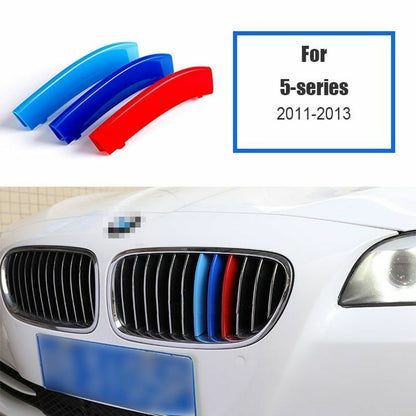 Front Grill Decorative Trim Covers For BMW F10 F30 BMW 3 5 Series M Performance