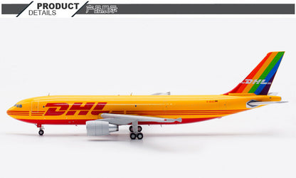 1:200 JC Wings DHL BOEING A300-600RF Passenger Airplane Diecast Aircraft Model