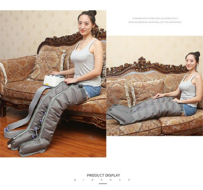 Electric air compression massager waist leg pump pack leg pain medicine before massage-