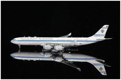 1:400 JC WINGS STATE OF KUWAIT AIRBUS A340-500 Airplane Diecast Aircraft Model
