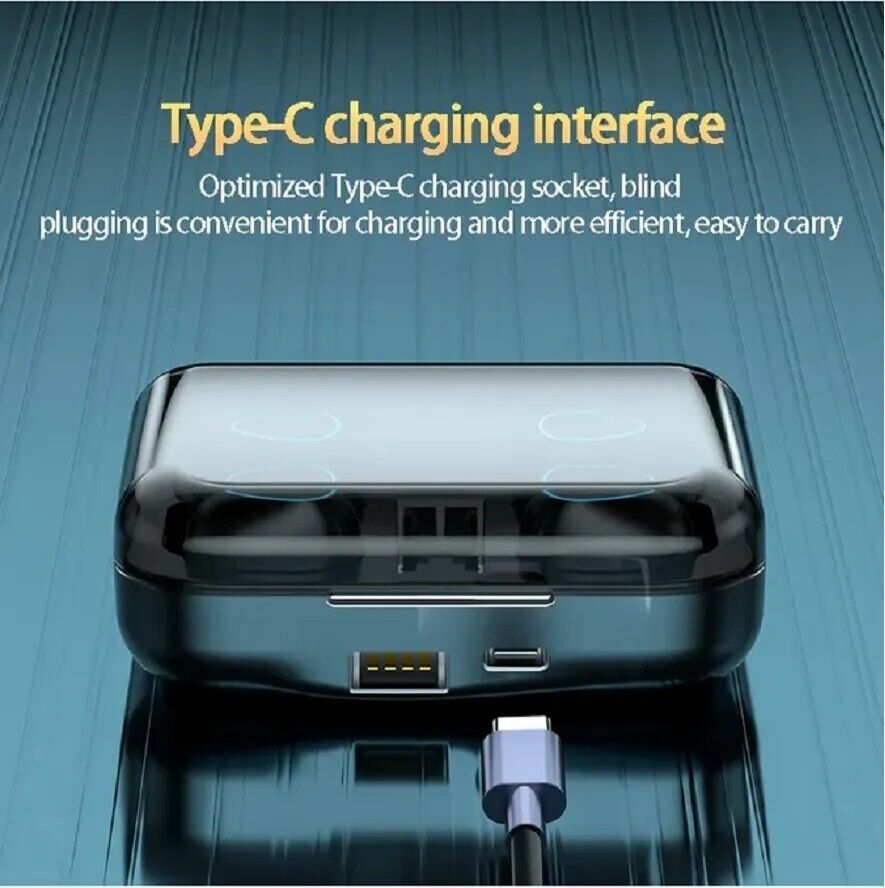 Bluetooth Earbuds for iphone Samsung Android Wireless Earphone IPX7 Waterproof