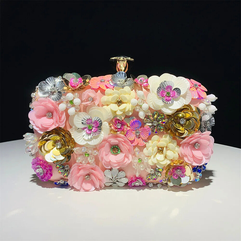 Handbags Women Flower Evening Bags Wedding Bridal Handbags Party Dinner Bag