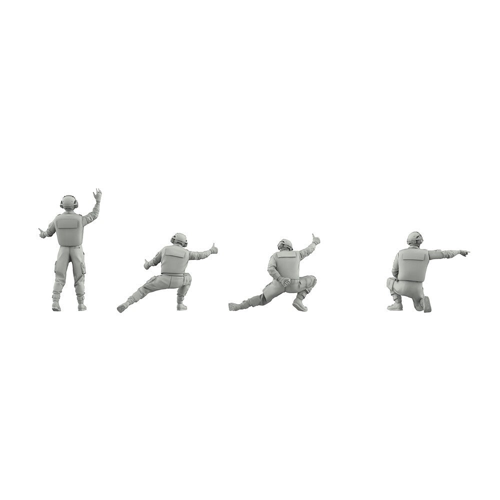 SSCR200018 1/200 Model Upgrade Parts Aircraft Carrier Ground Crew Command