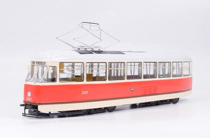 1:43 PremiumClassixxs TATRA-T1 Tram Prague Line 5001 Passenger Car Diecast Model