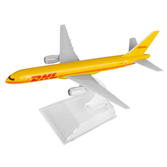 Airplane Model Diecast Plane 16cm DHL B757 1:400 Alloy Airplane Model Collection