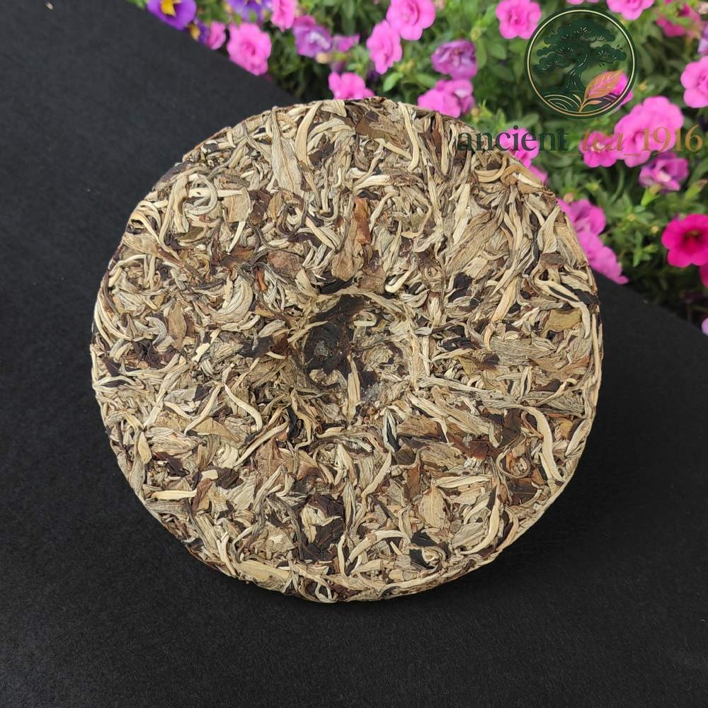 300g 2024 Jingmai Moonlight White Yunnan White Tea Cake