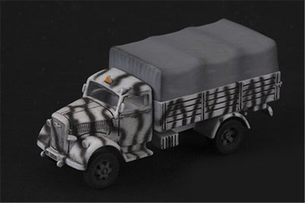 PINMO GERMAN Opel Transport truck winter camouflage 1/72 Pre-builded Model