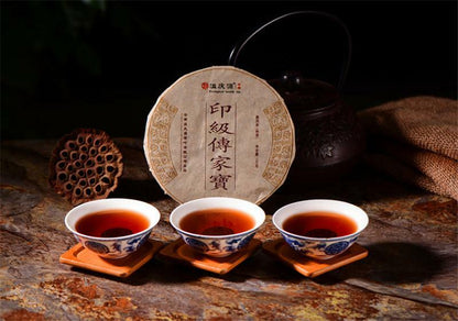 Puer Tea Green Food Yunnan Puerh Tea Pu Er Cooked Tea 100g Palace Small Brick