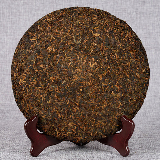 357g Banzhang Golden Bud Puerh Tea Ripe Tea Black Tea Weight Loss Healthy Drink