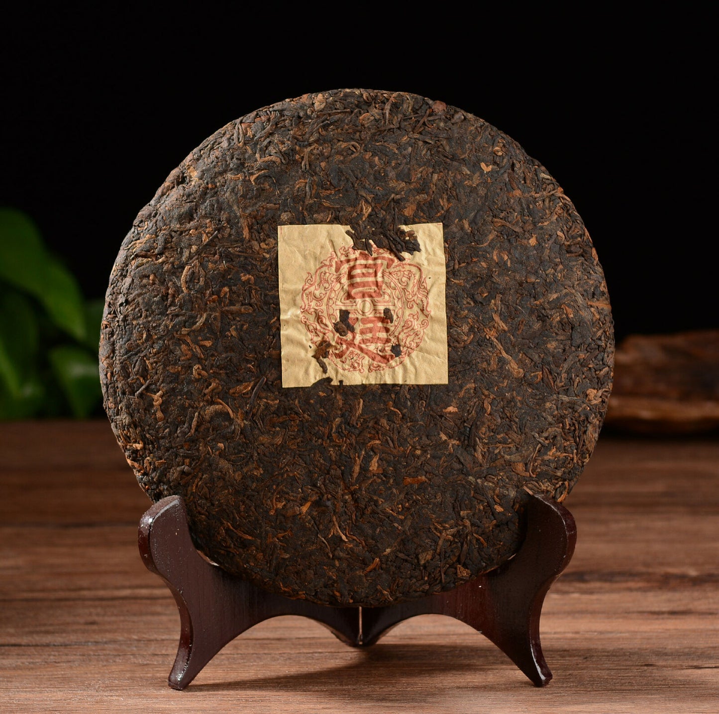 Palace Old Pu-Erh Cooked Tea Cake Premium Yunnan Ecological Pu'er Black Tea 357g