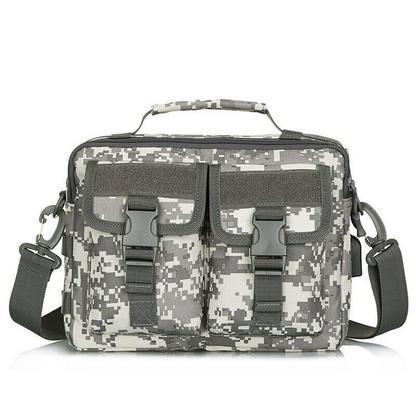 USB Charging Shoulder Bag Tactical Sling Backpack Briefcase Military Crossbody
