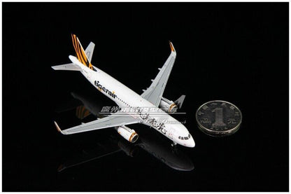 1:400 JC Wings Tigerair AIRBUS A320 Passenger Airplane Diecast Aircraft Model