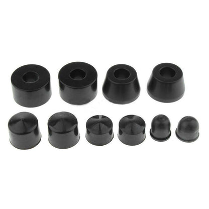 10Pcs Skateboard Truck Bushings Longboard Shock Absorber Washers Accessories PU