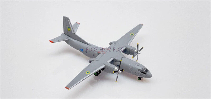JC WINGS Ukraine Air Force for Antonov An-26 #48 1:400 Aircraft Pre-built Model