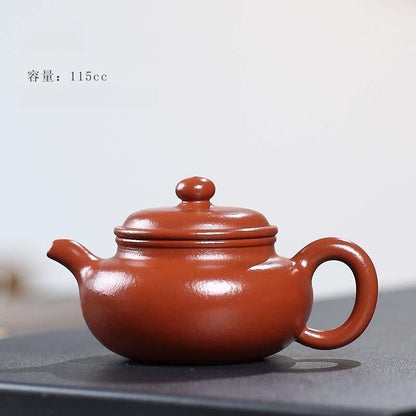 Mini Zisha Teapot Zhuni Pot Small Capacity Dahongpao Pocket Pot Tea Pet 90-140ml