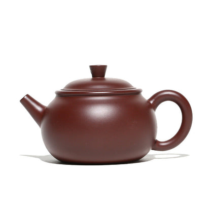 China Tea Pot Marked 7 Infuser Holes Real Yixing Zisha Purple Zhu Clay Pot 210ml