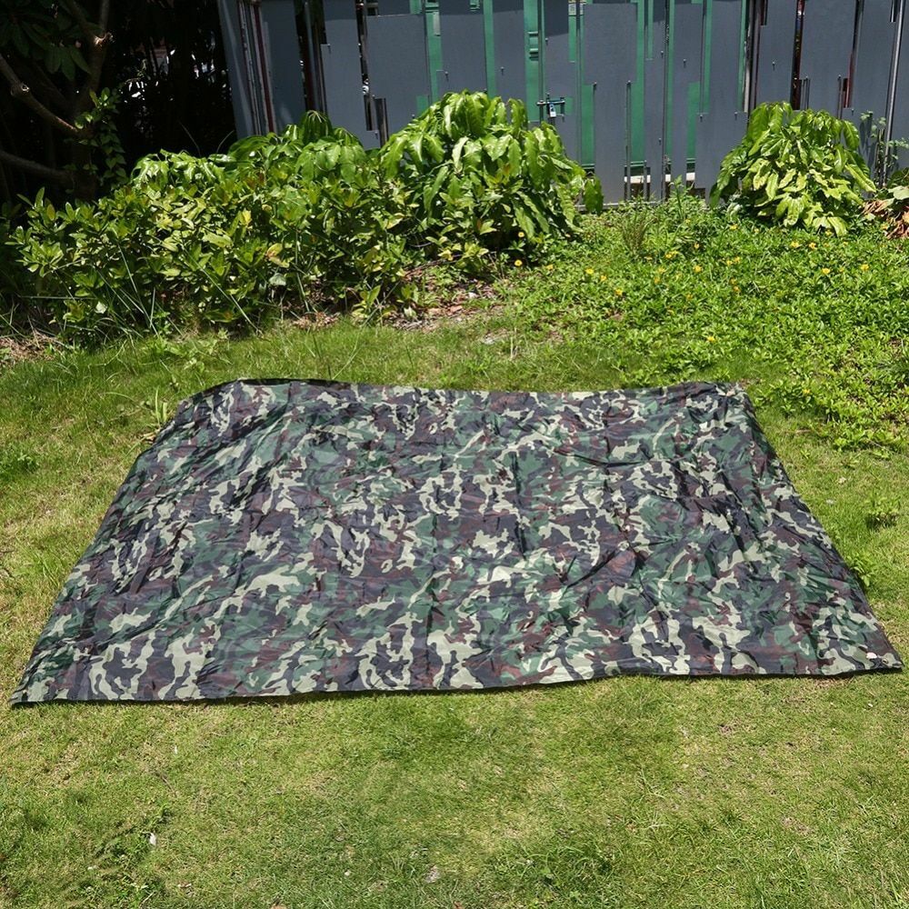 Portable Camouflage Tent Ultralight Camping Shelter Waterproof awning Outdoor