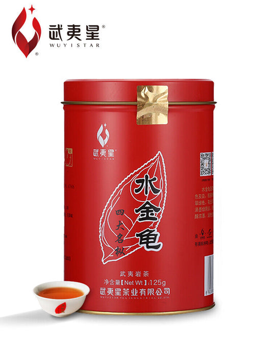 Wuyi Star Shui Jin Gui Golden Water Turtle Fujian Rock Tea Oolong Tea 125g Tin