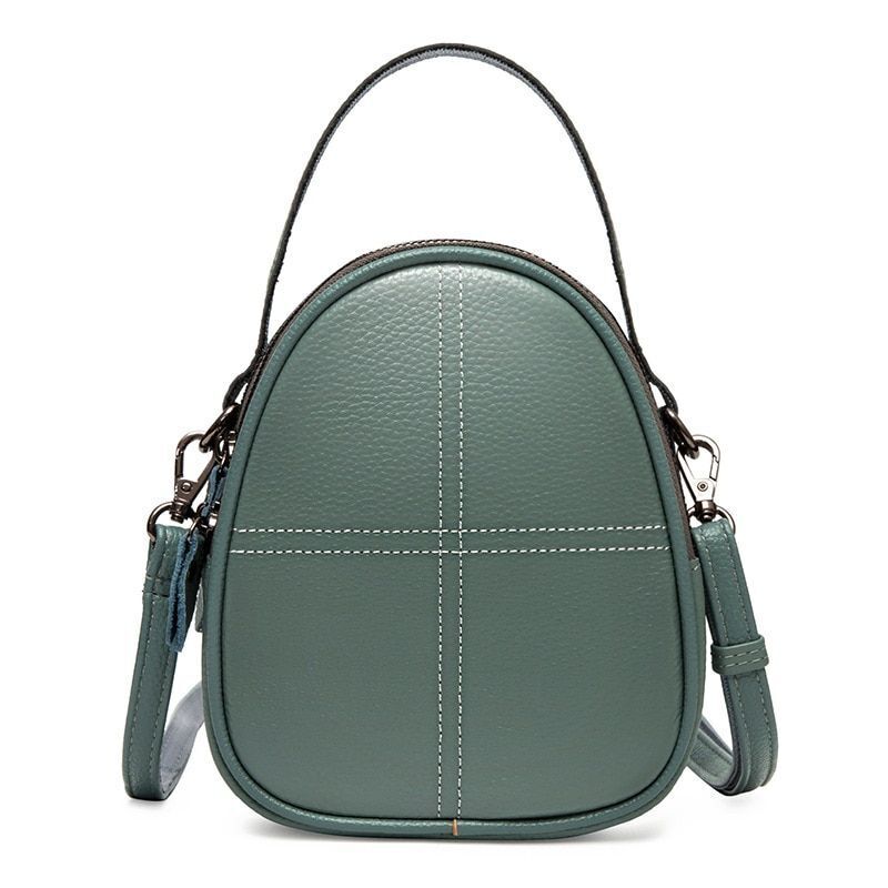 Fashion Crossbody Handbags Genuine Leather Shell Casual Shoulder Messenger Purse