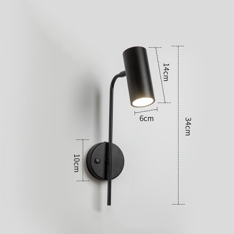 Wall Lamps Bedroom Bedside Reading Lights Modern Retractable Adjustable Lighting