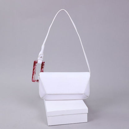 Handbags Long Flap Luxury Acrylic Shoulder Fashionable Purses Clutch Pouch Bags