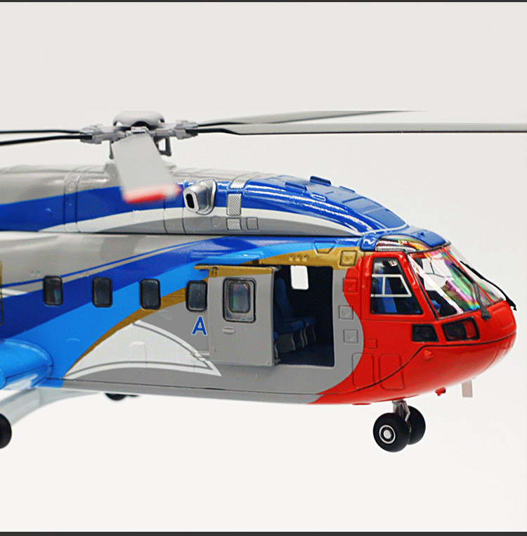 1:60 37CM AVIC AC313 Large Transport Helicopter Aircraft Diecast Airplane Model