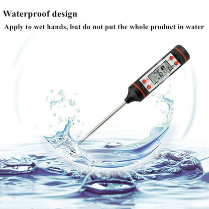 Handy Water Temp Gauges Food Thermometer Digital Display Temperature Sensors