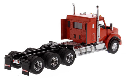 1:50 Kenworth T880 SBFA 40" Sleeper Tridem Tractor Trailer Diecast Truck Model
