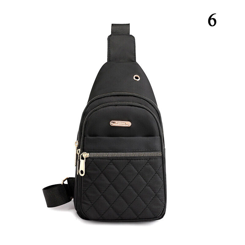 Women Crossbody Shoulder Bags Chest Sling Bag Fanny Packs Travel Sports Backpack