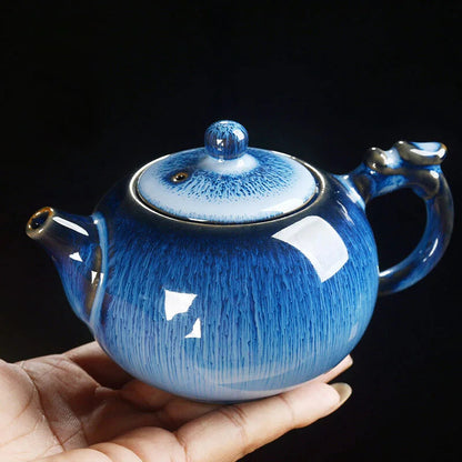 250ml Star Glaze Teapot Ceramic Kung Fu Tea Pot Teaset Porcelain Chinese Teaware
