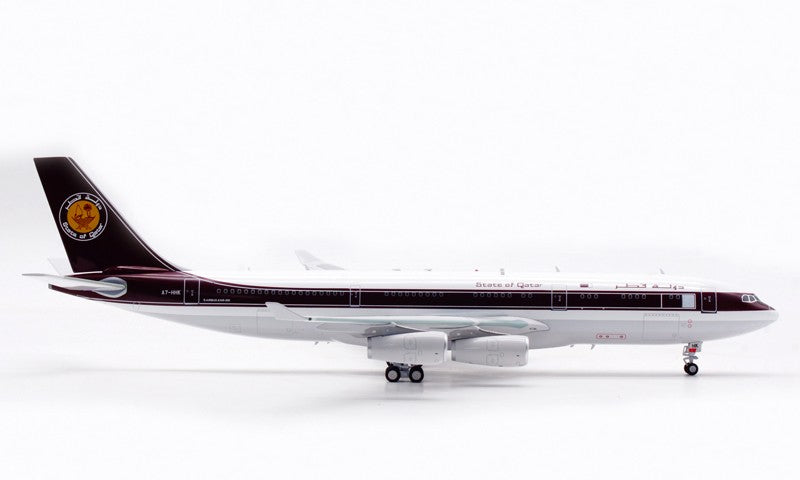 1:200 InFlight State of Qatar Airbus A340-200 Airplane Diecast Aircraft Model