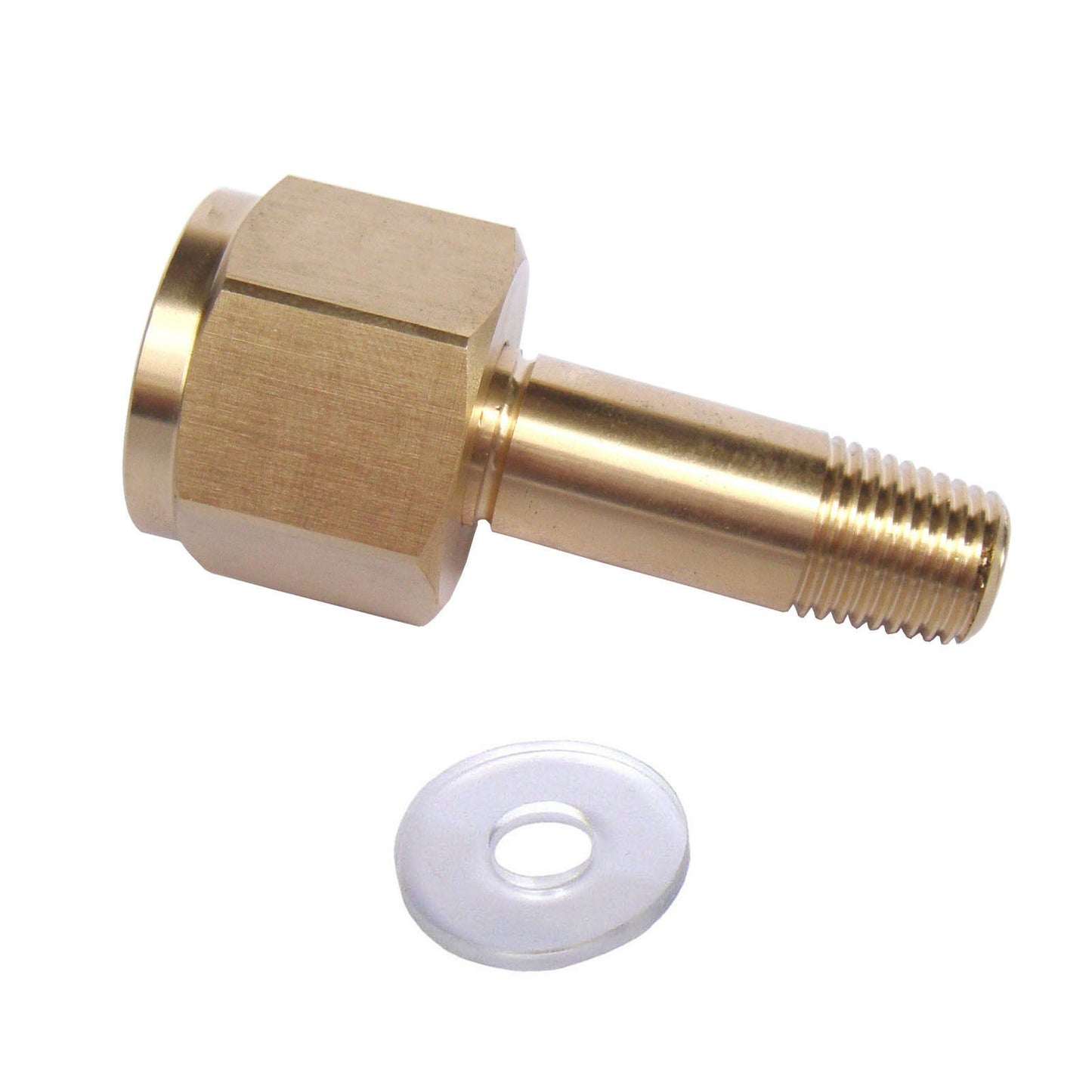 DIN 477/W21.8 Hex Nut &Nipple with Washer Carbon Dioxide Regulator Hardware Tool