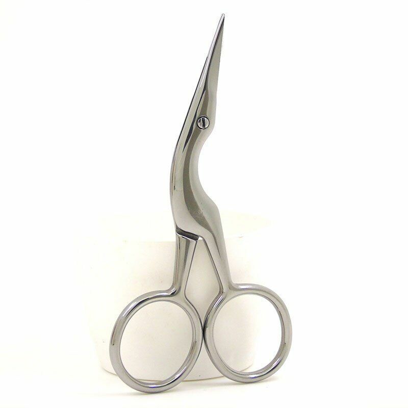 Mini Crane Vintage Scissors 9.4cm Stainless Steel Extra Small Embroidery Shears
