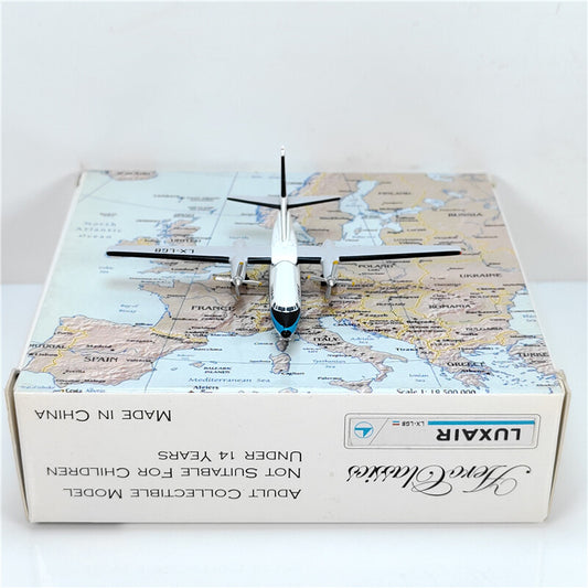 1:400 Aviation LUSAIR Plane FOKKER F-27-100 Diecast Aircraft Model