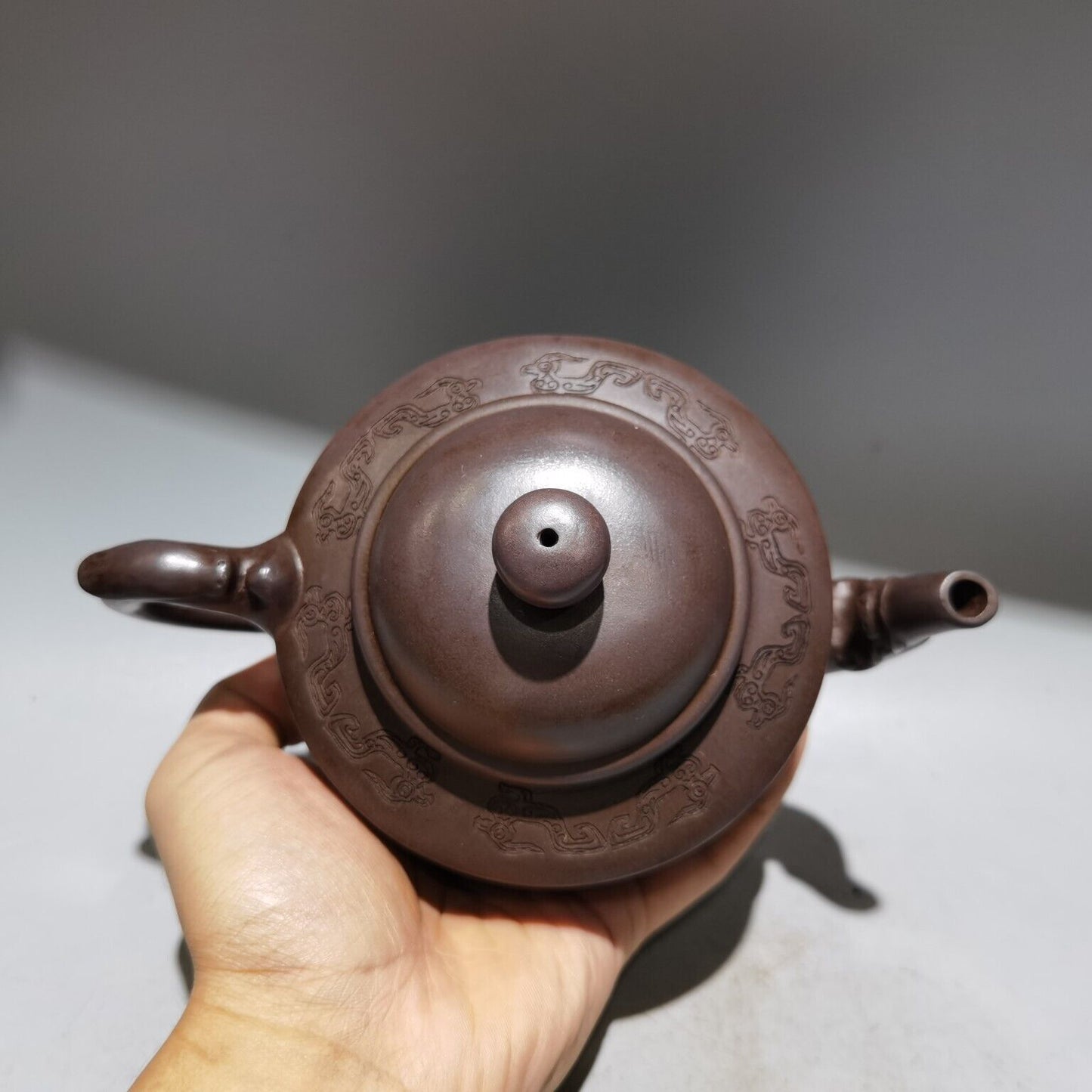 vintage chinese yixing purple clay teapot zisha ceramic exquisite teaware art