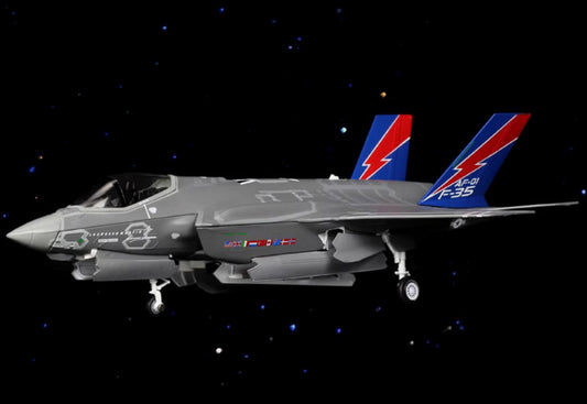 1:72 AF1 USAF Lockheed Martin F-35A Lightning II Fighter Diecast Aircraft Model