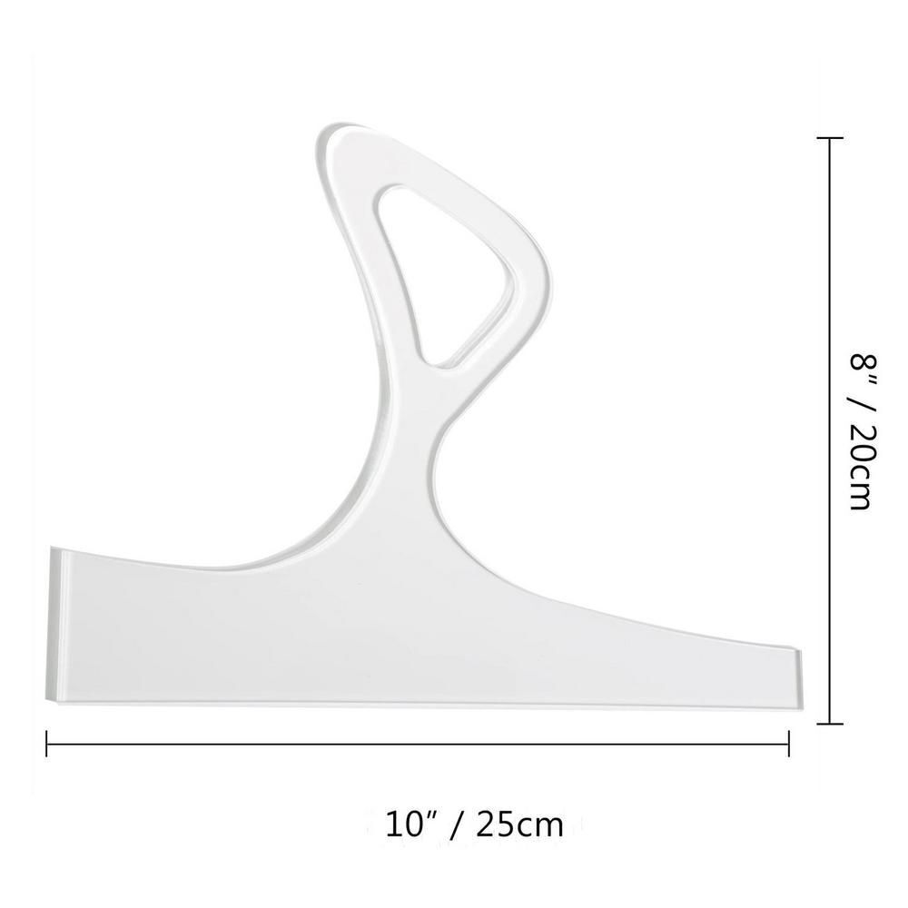 Cutting Board Handle Template Acrylic Clear Router Woodworking Tracing Stencils