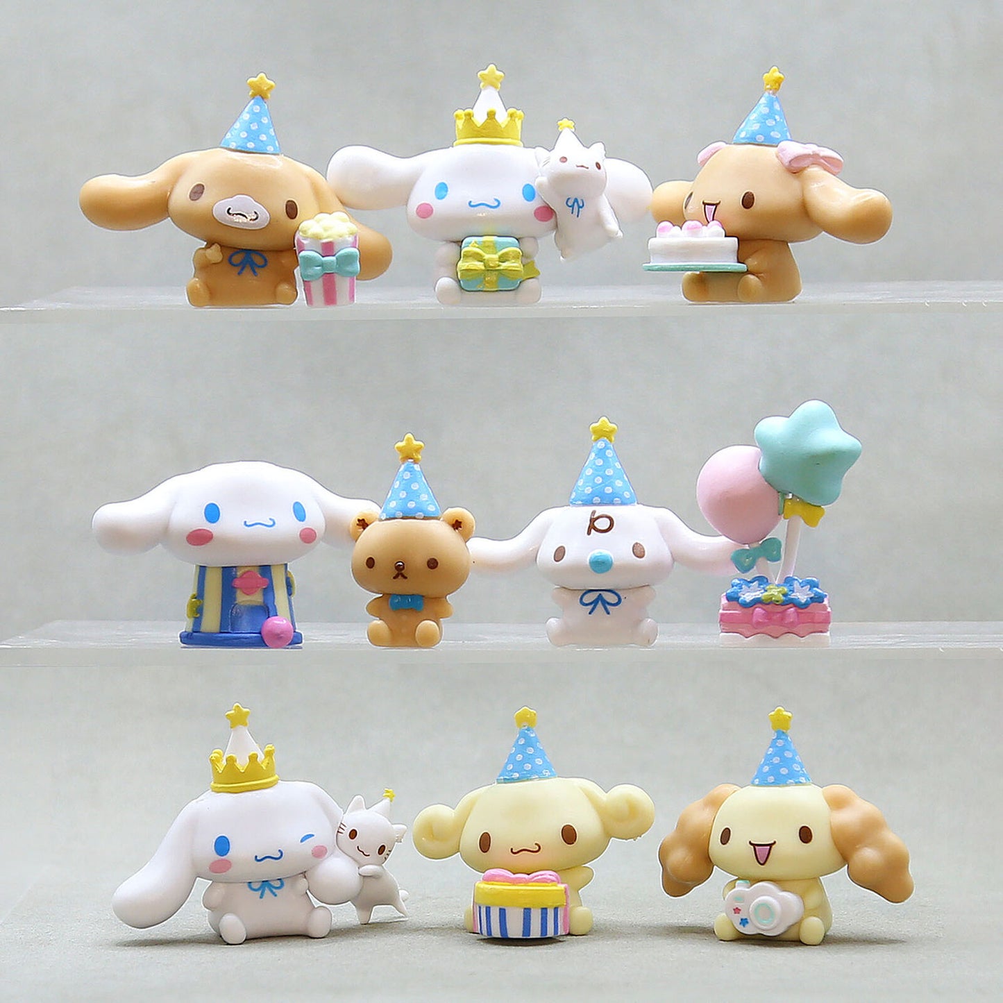 Cinnamoroll Chef Dog Birthday Party DIY Cake Decoration 8pcs