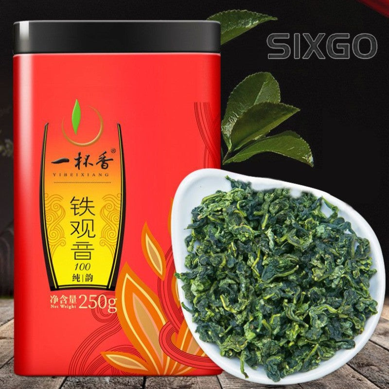 250g Authentic Anxi Tieguanyin Qing Fragrant Type Premium Oolong Tea Canned Tea