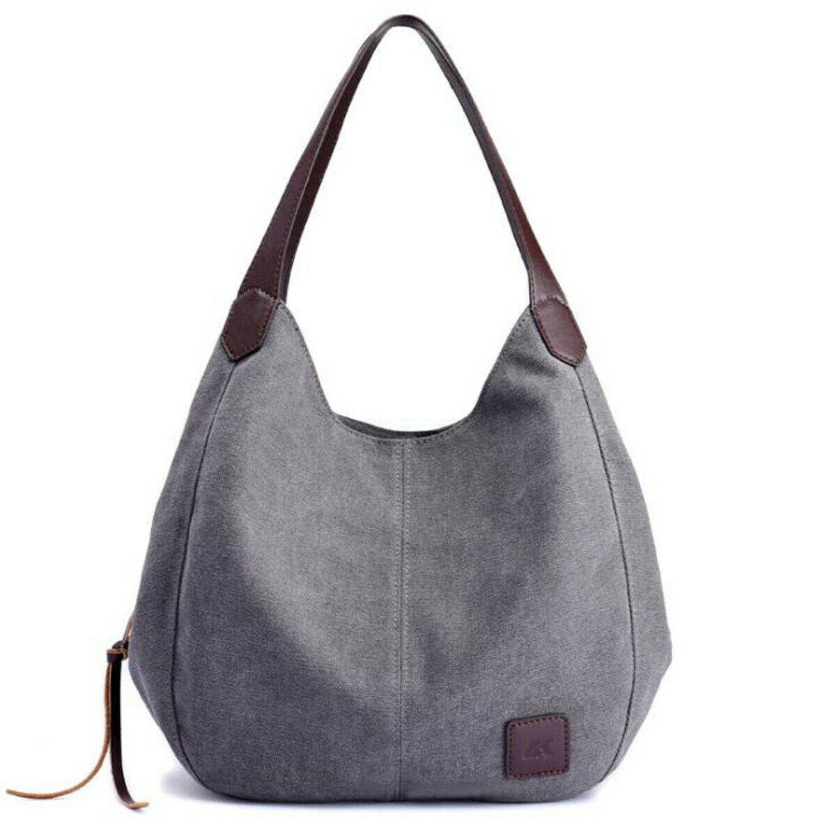 Womens Ladies Vintage Large Canvas Handbag Travel Shoulder Bag Casual Tote Purse