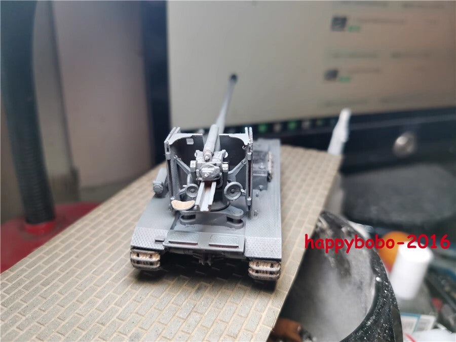 1/72 German Crickets Tank Destroyer Finished Gray Model 3d Printing Resin