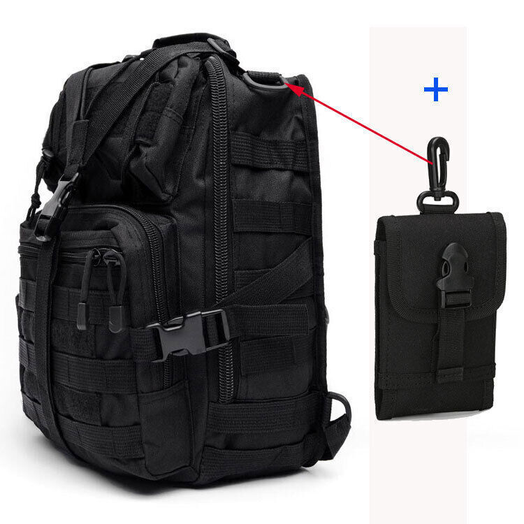 Tactical Backpack Army Military Bag Hiking Sports Camping Hunting