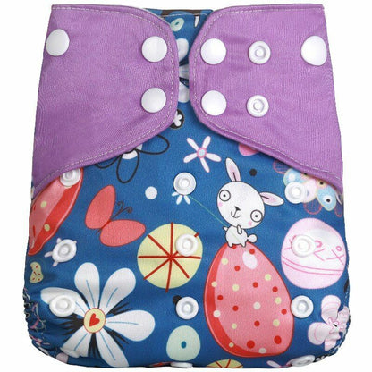 Cloth Diapers Reusable Adjustable Baby Nappies Washable Newborn Training Pants