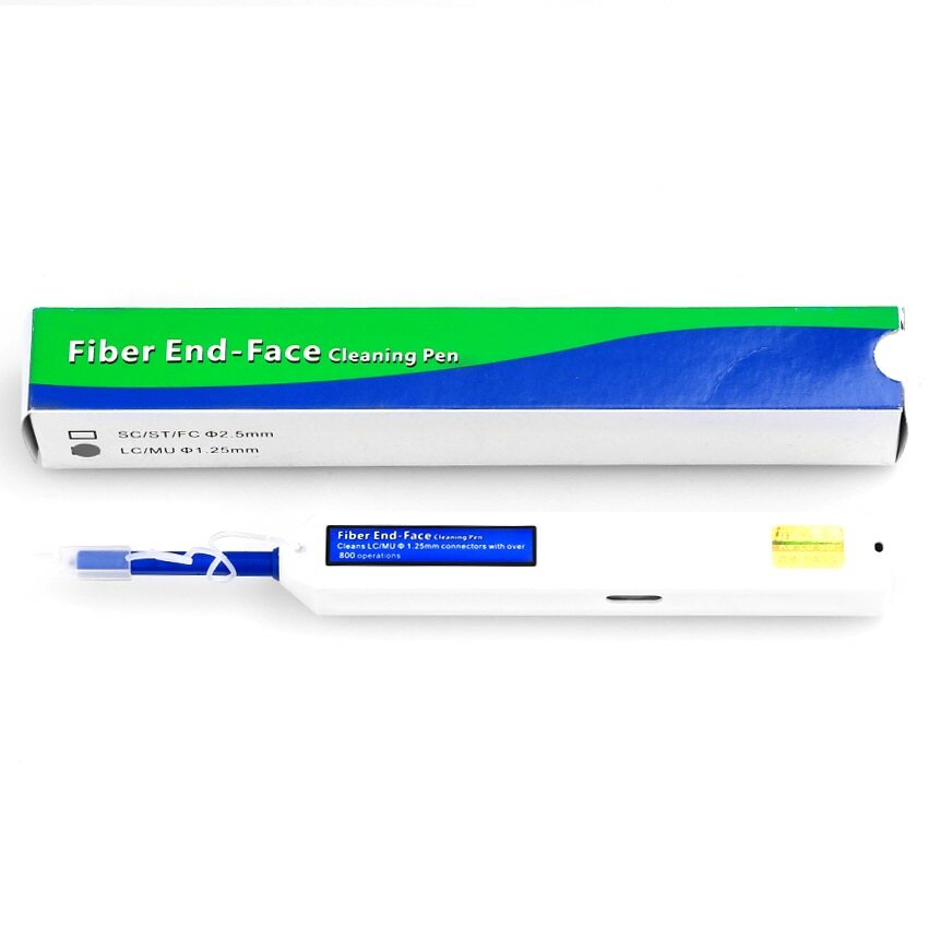 One-Click Fiber Optic Cleaner Communication Pen for 1.25mm LC Cable Connector